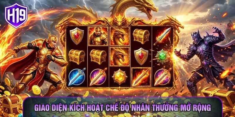 Giao diện kích hoạt chế độ nhân thưởng mở rộng