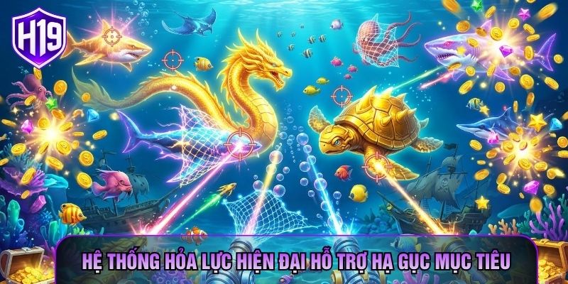 Hệ thống hỏa lực hiện đại hỗ trợ hạ gục mục tiêu