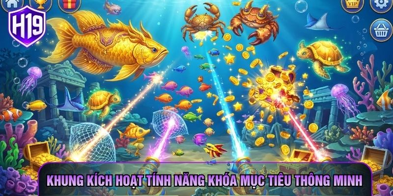 Khung kích hoạt tính năng khóa mục tiêu thông minh