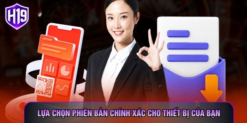 Lựa chọn phiên bản chính xác cho thiết bị của bạn Lựa chọn phiên bản chính xác cho thiết bị của bạn