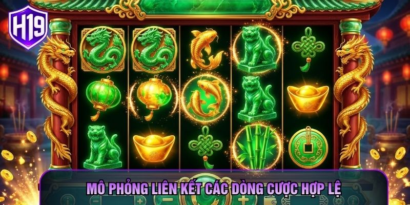 Mô phỏng liên kết các dòng cược hợp lệ Mô phỏng liên kết các dòng cược hợp lệ