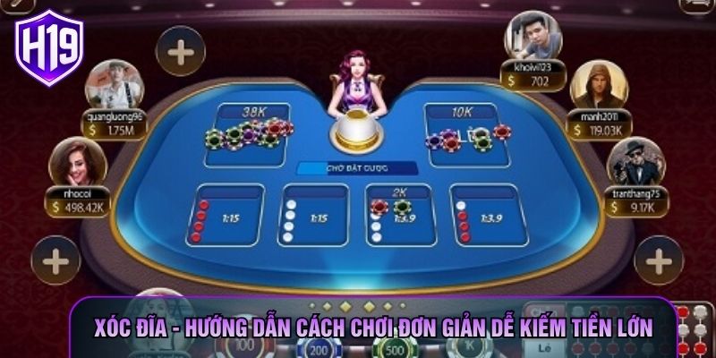 Xóc Đĩa - Hướng Dẫn Cách Chơi Đơn Giản Dễ Kiếm Tiền Lớn
